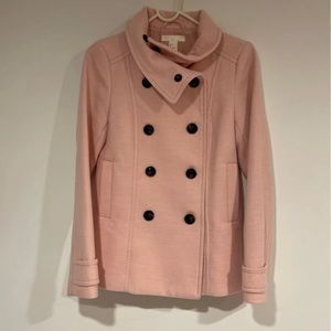 H&M Pink Fashionable Coat With 2 Pockets